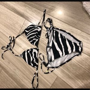 Ralph Lauren zebra print swimsuit